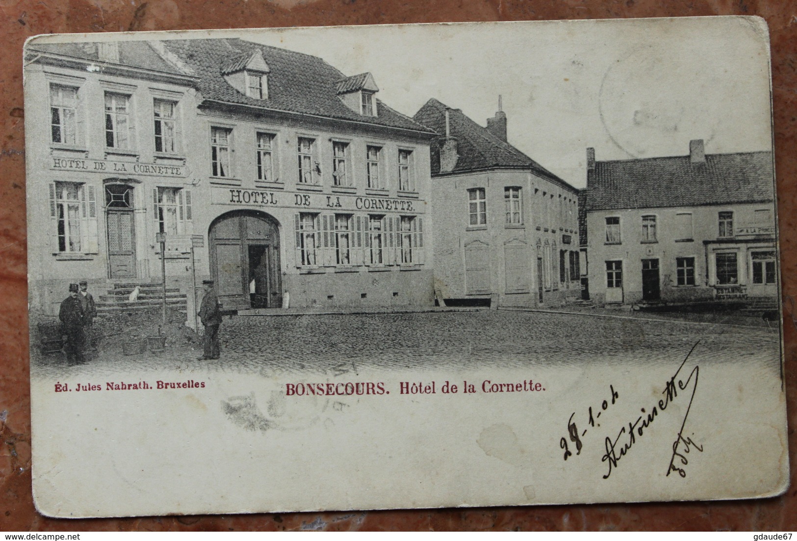 BON SECOURS (PERUWELZ) - HOTEL DE LA CORNETTE - Péruwelz