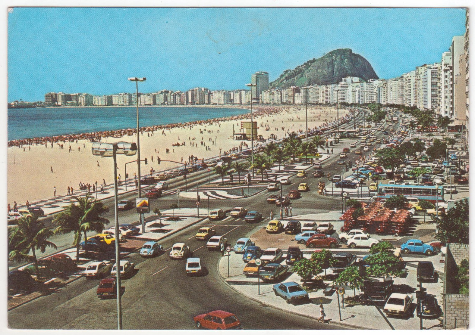 °°° 13771 - BRASIL - RIO DE JANEIRO - PRAIA DE COPACABANA - 1987 °°° - Rio De Janeiro