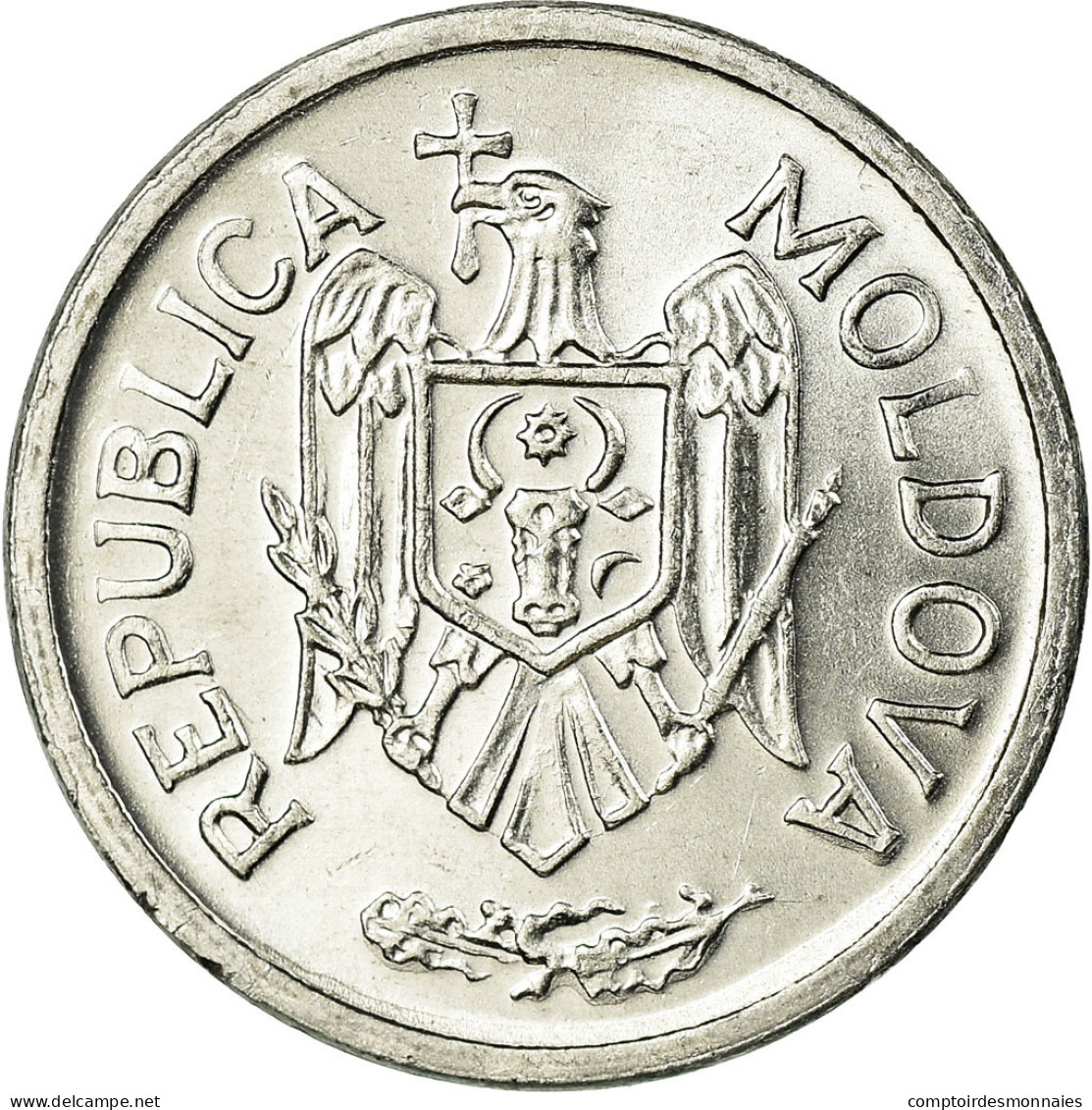 Monnaie, Moldova, 25 Bani, 2004, SPL, Aluminium, KM:3 - Moldavia