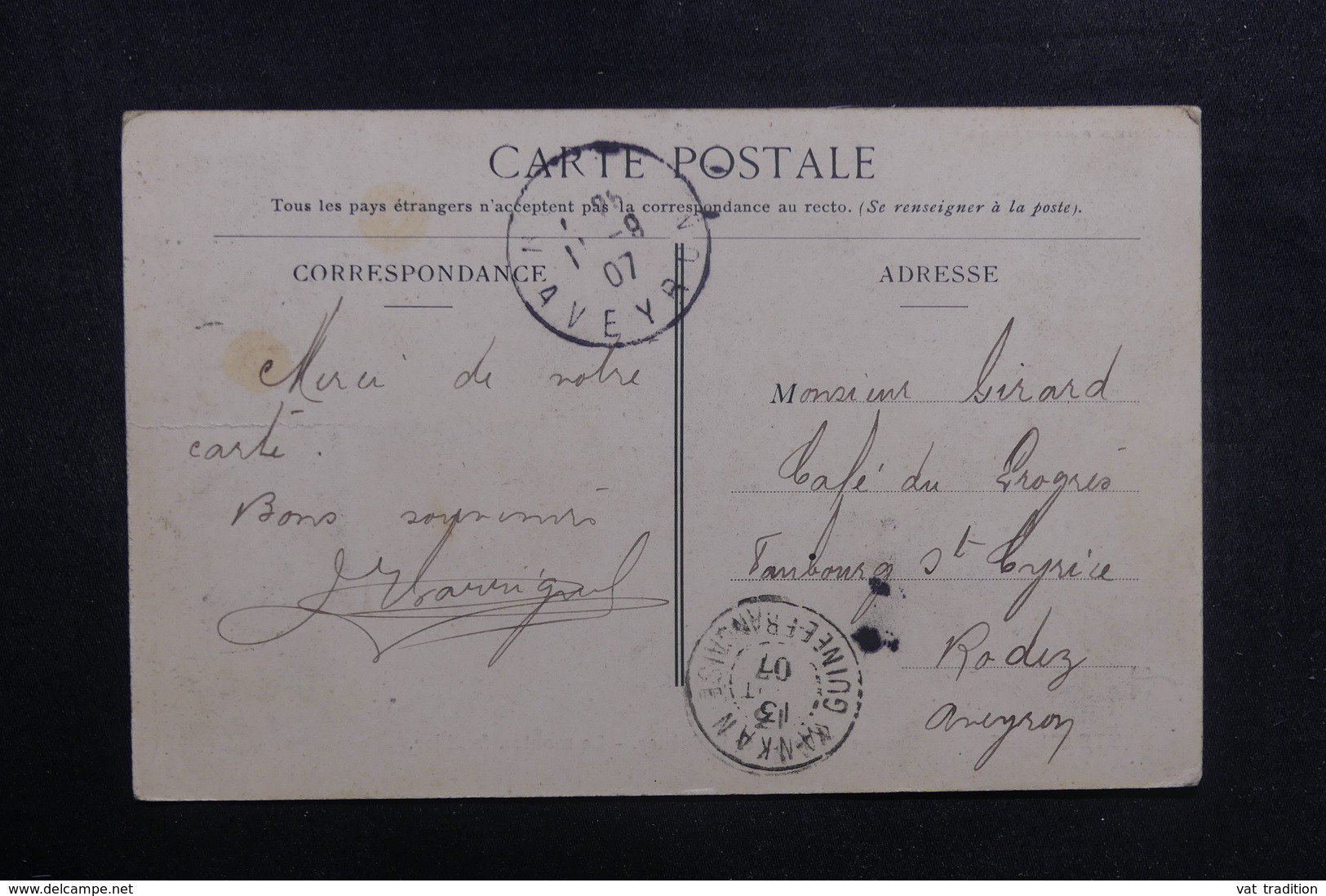 GUINÉE - Carte Postale - Groupe De  Femmes Indigènes - Le Mouton Familier - L 41011 - Guinée Française