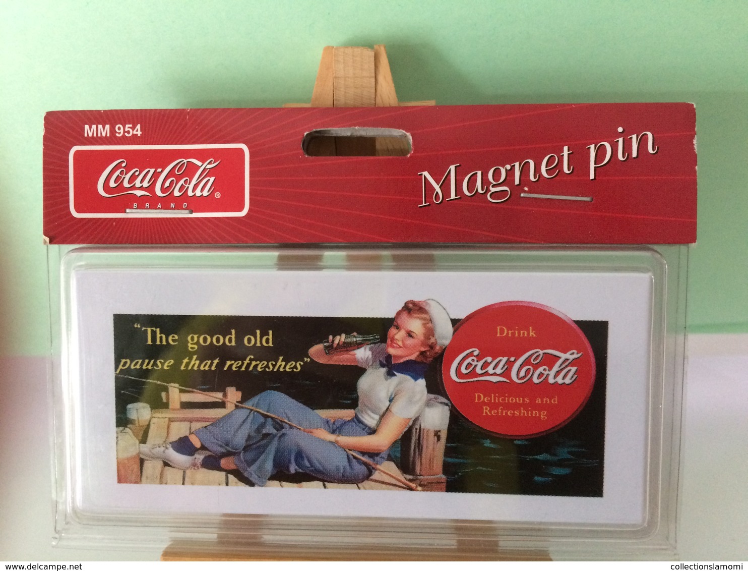 Plaque Magnet Pin De Collection - Coca-Cola - Neuf - Autres & Non Classés