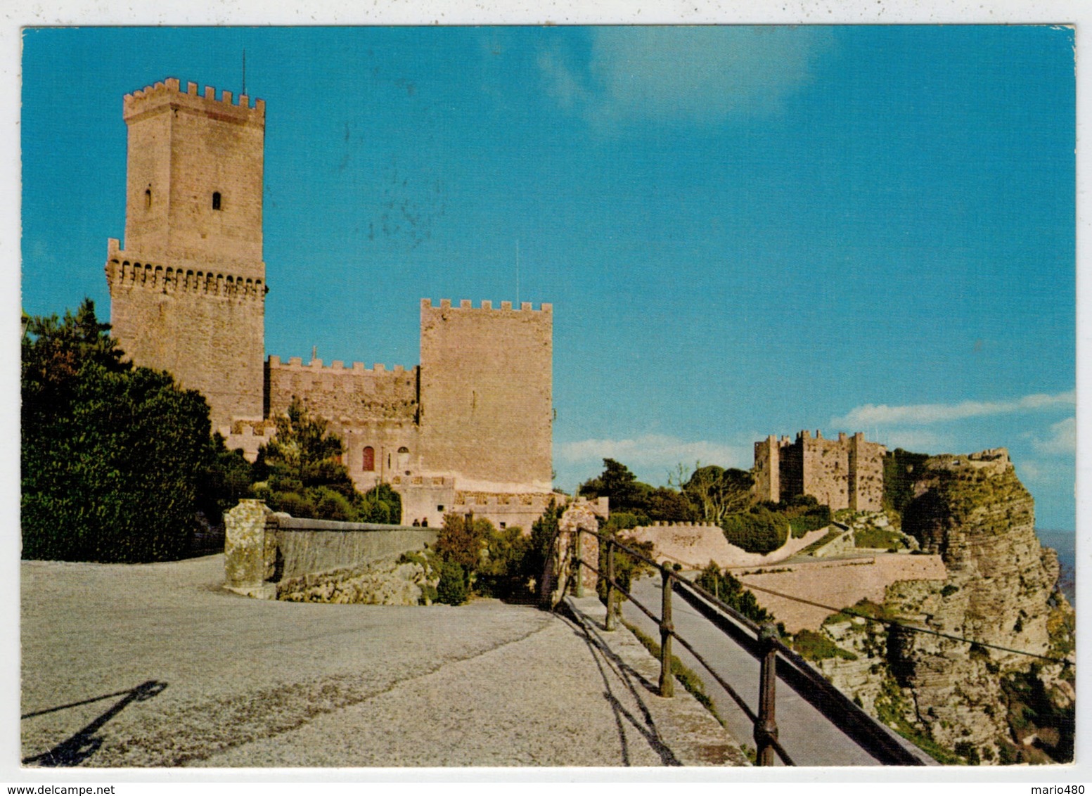 ERICE  (TP)    BALIO  E  CASTELLO  DI  VENERE             (VIAGGIATA) - Altri & Non Classificati