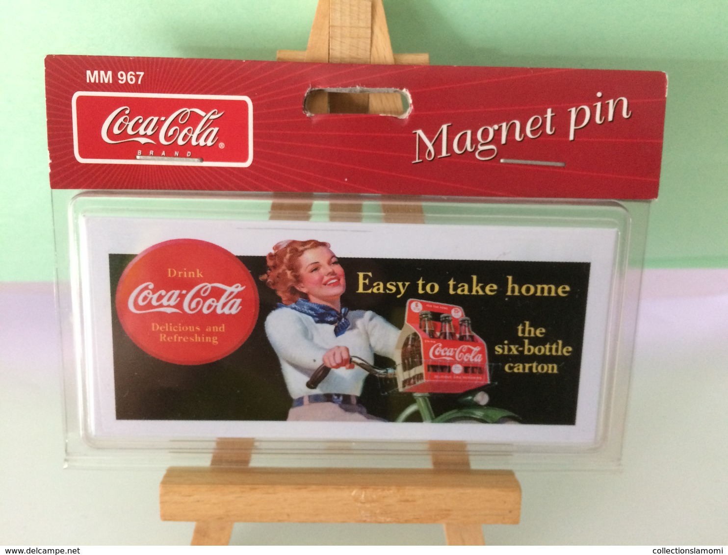 Plaque Magnet Pin - Coca-Cola - Neuf - Other & Unclassified