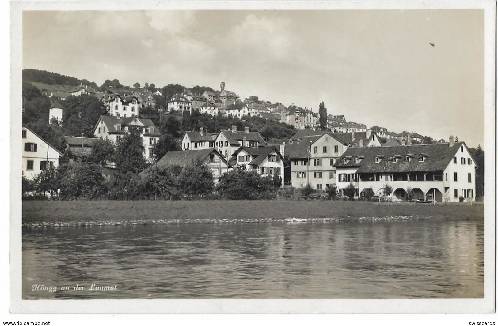 HÖNGG An Der Limmat: Quartieransicht 1935 - Höngg