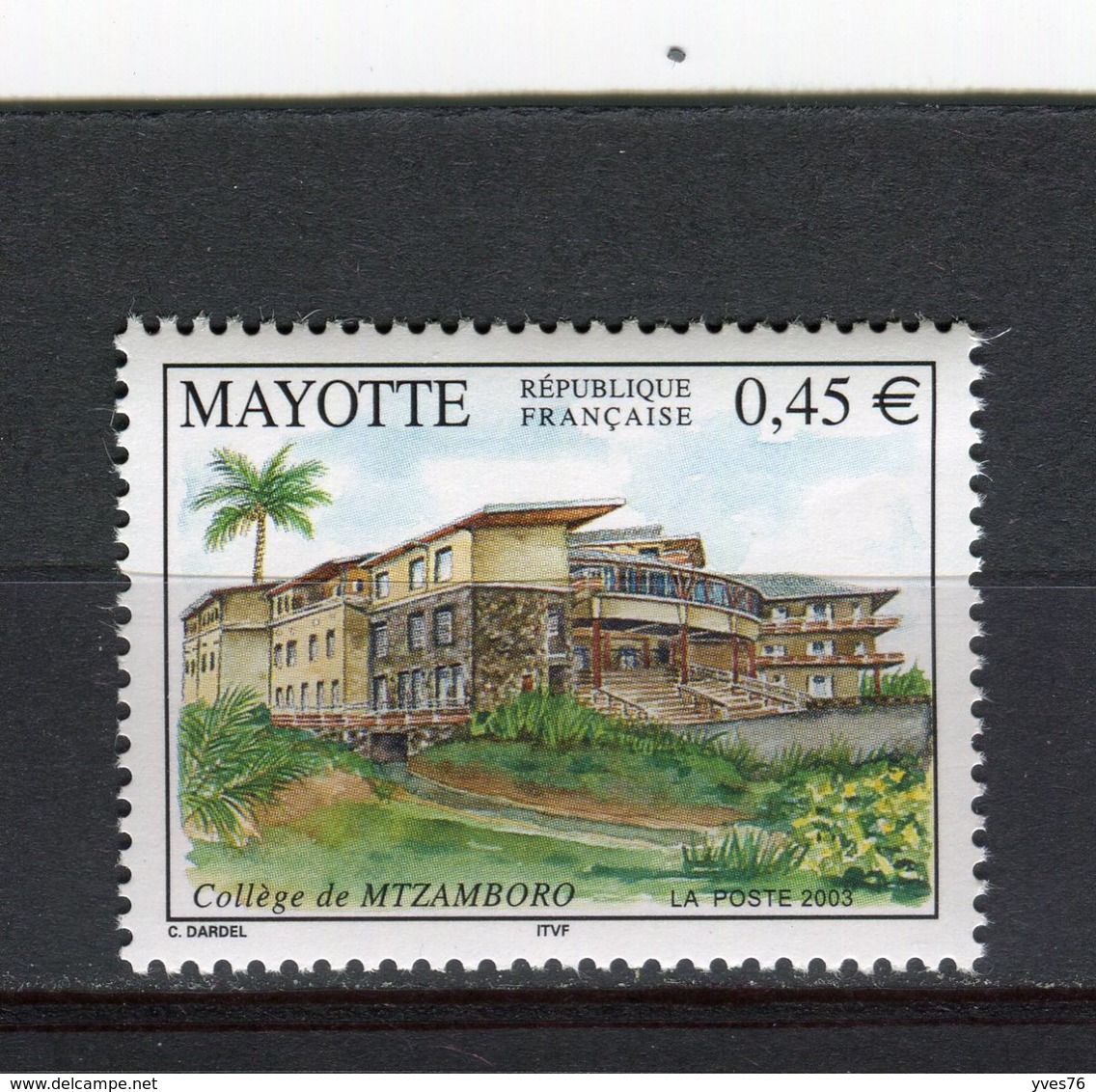 MAYOTTE - Y&T N° 146** - MNH - Collège De Mtzamboro - Airmail