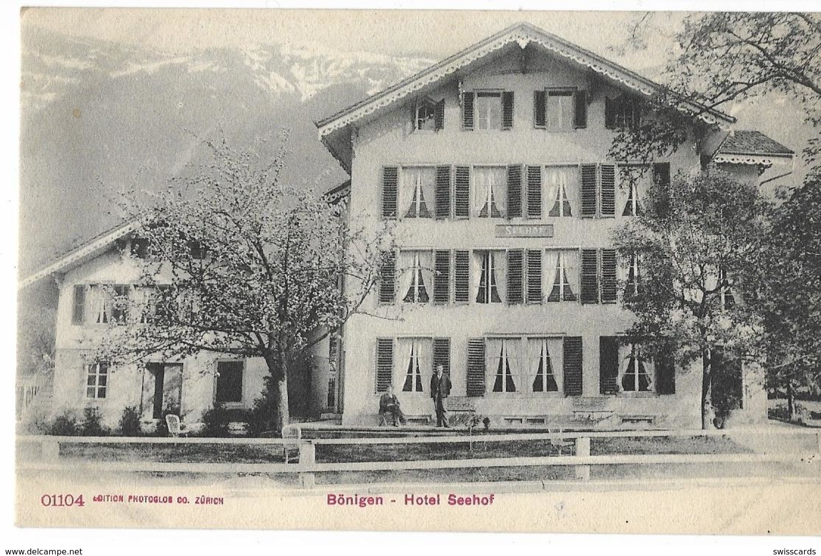 BÖNIGEN: Hotel Seehof ~1910 - Seehof