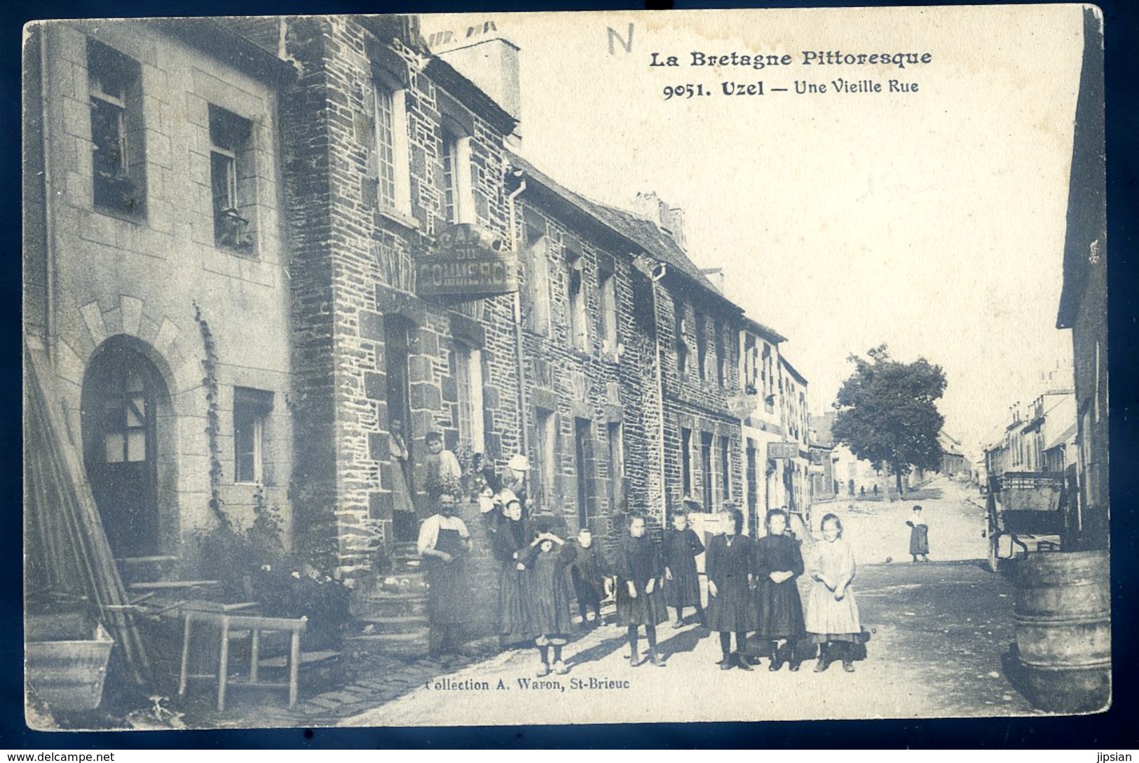 Cpa Du 22 Uzel Une Vieille Rue     LZ9 - Loudéac