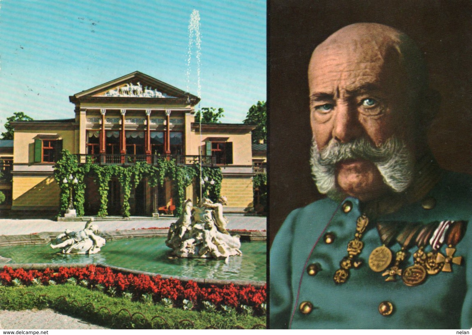 FRANZ JOSEPH I.-KAISERVILLA IN ISCHL- VIAGGIATA   F.G - Bad Ischl