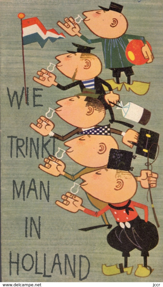 Wie Trinkt Man In Holland - Brochure Publicitaire - Novembre 1962 - Octobre 1971 - Netherlands