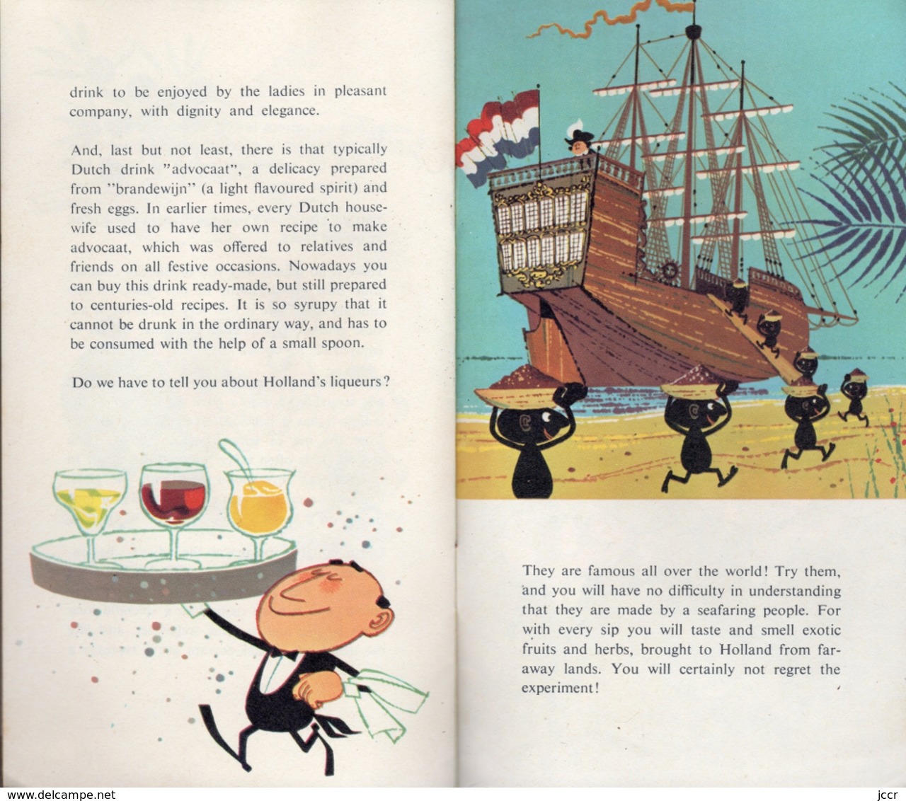 How to drink in Holland - Brochure publicitaire - Novembre 1962 - Octobre 1971