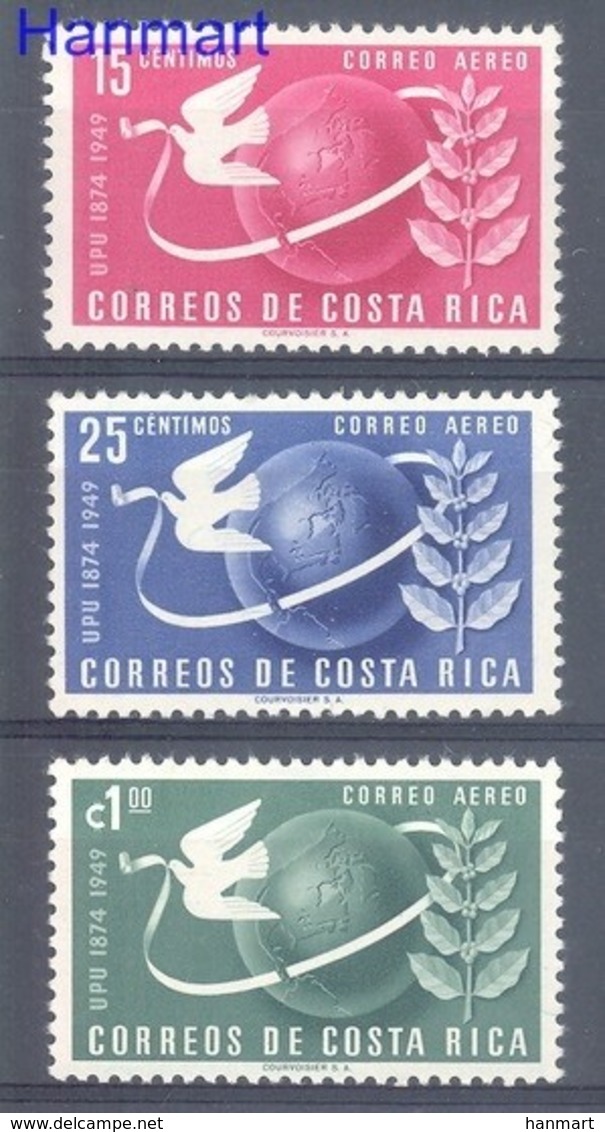 Costa Rica 1950 Mi 449-451 MNH ( ZS1 CSR449-451 ) - Other & Unclassified