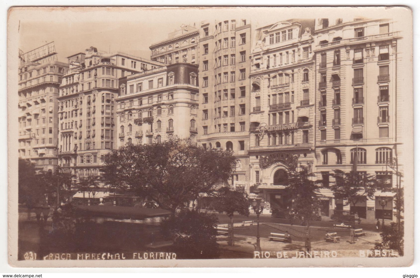 °°° 13773 - BRASIL - RIO DE JANEIRO - PRACA MARECHAL FLORIANO °°° - Rio De Janeiro