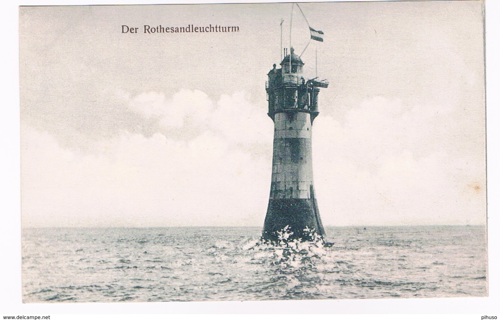 D-9658   Der ROTHESANDLEUCHTTURM - Wangerooge