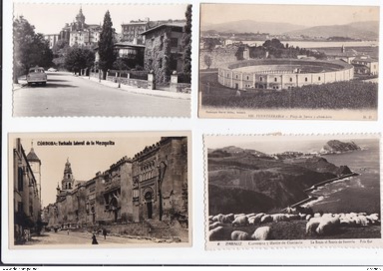 Espagne -- Lot de 126 cartes