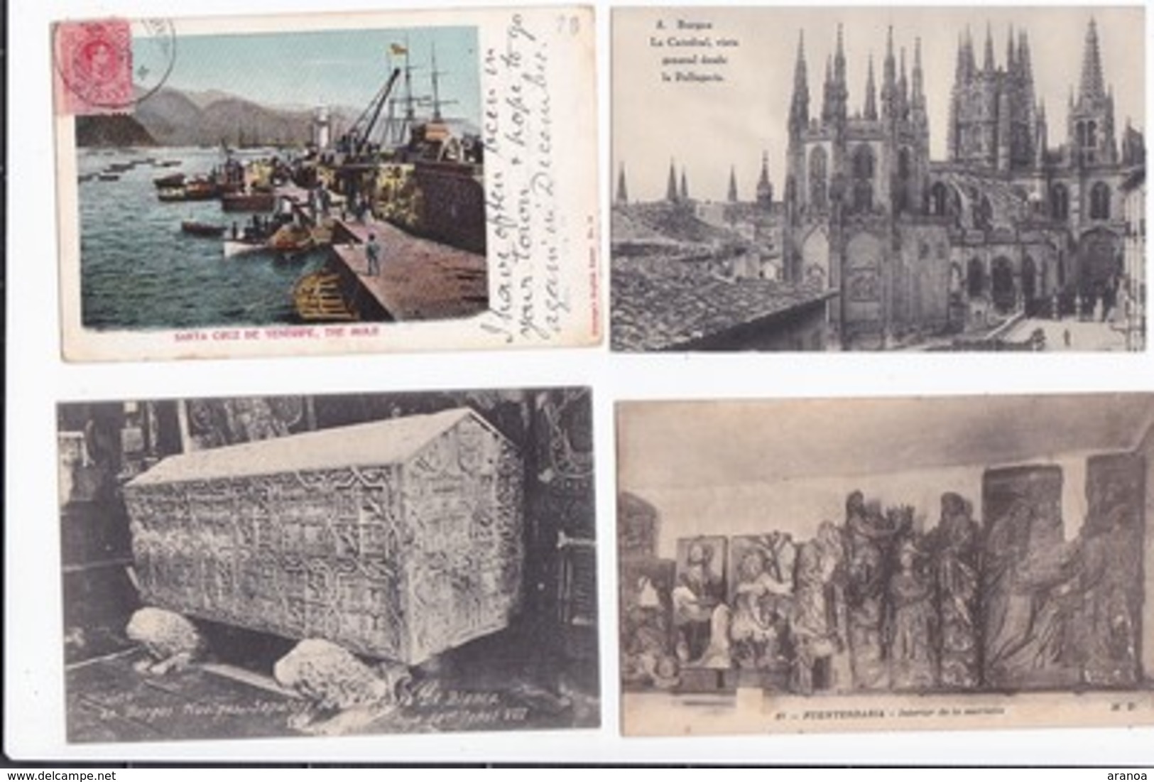 Espagne -- Lot de 126 cartes