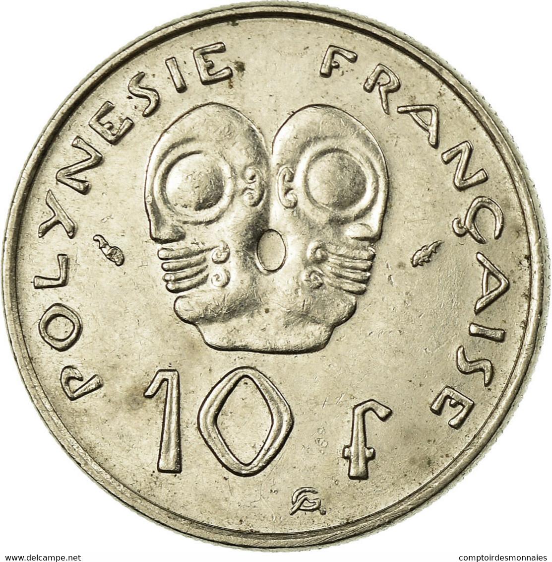 Monnaie, French Polynesia, 10 Francs, 1985, Paris, TB+, Nickel, KM:8 - Polynésie Française