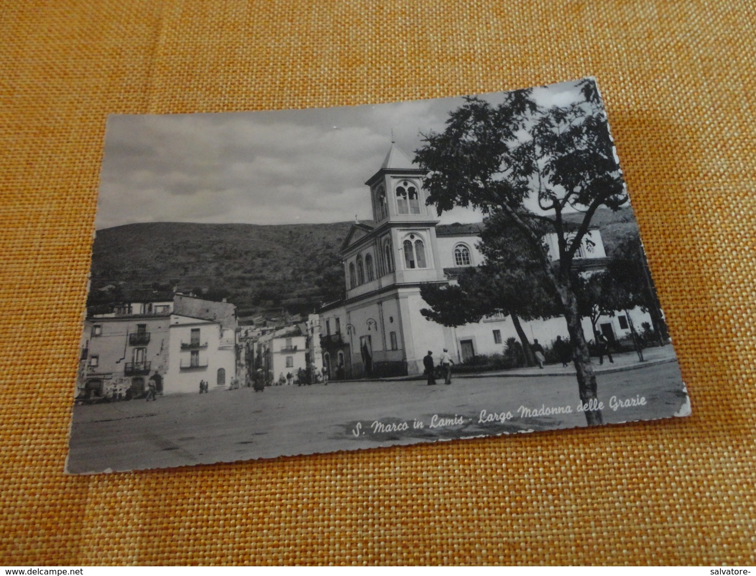 CARTOLINA S.,ARCO IN LAMIS-LARGO MADONNA DELLE GRAZIE-VIAGG.ANNI 50-60- - Foggia