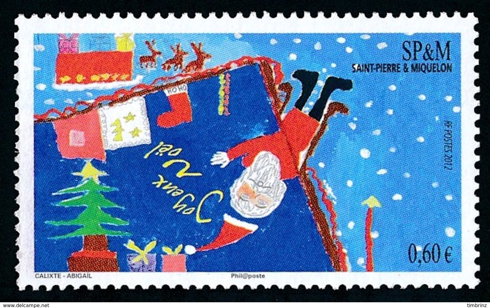 ST-PIERRE ET MIQUELON 2012 - Yv. 1057 **  - Père Noël, Sapin, Cadeaux  ..Réf.SPM11641 - Neufs