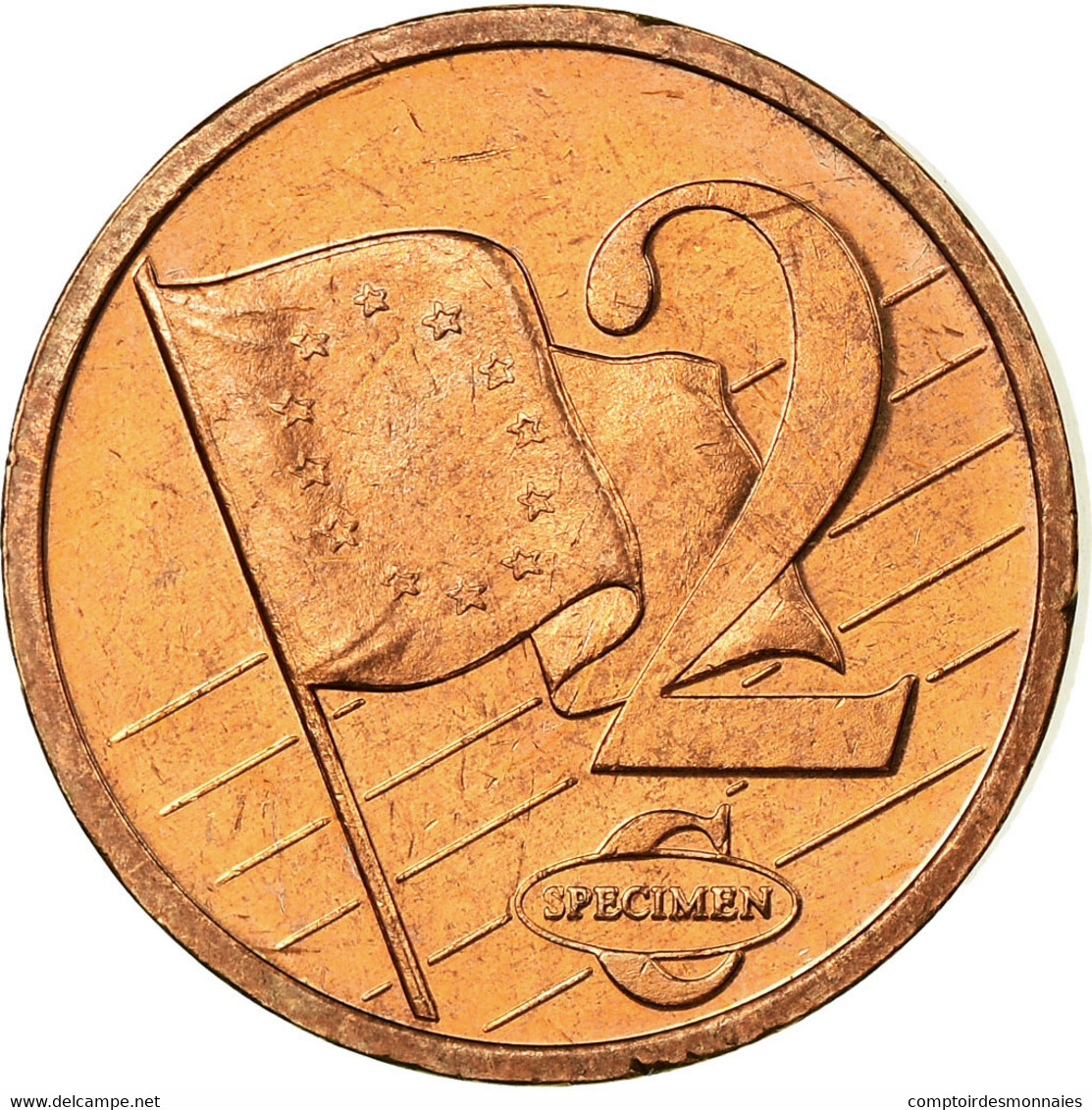 Grande-Bretagne, 2 Euro Cent, 2003, TTB, Copper Plated Steel - Pruebas Privadas