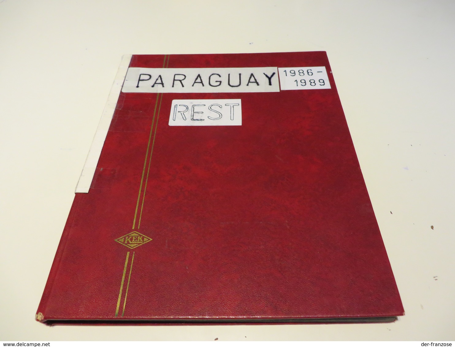 PARAGUAY  1910 bis 1989  Posten  o /  * /  ** /  MARKEN  im  2. STECKBUCHERN  MICHEL  ca. 250,00 €.