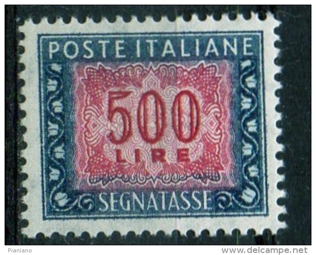 PIA - ITA - Specializzazione : 1977 :  Segnatasse  £ 500 - (SAS 120IV  - CAR 50 ) - Segnatasse