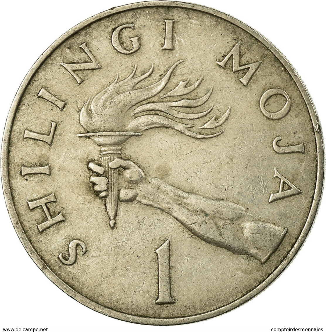 Monnaie, Tanzania, Shilingi, 1966, TB+, Copper-nickel, KM:4 - Tanzanie