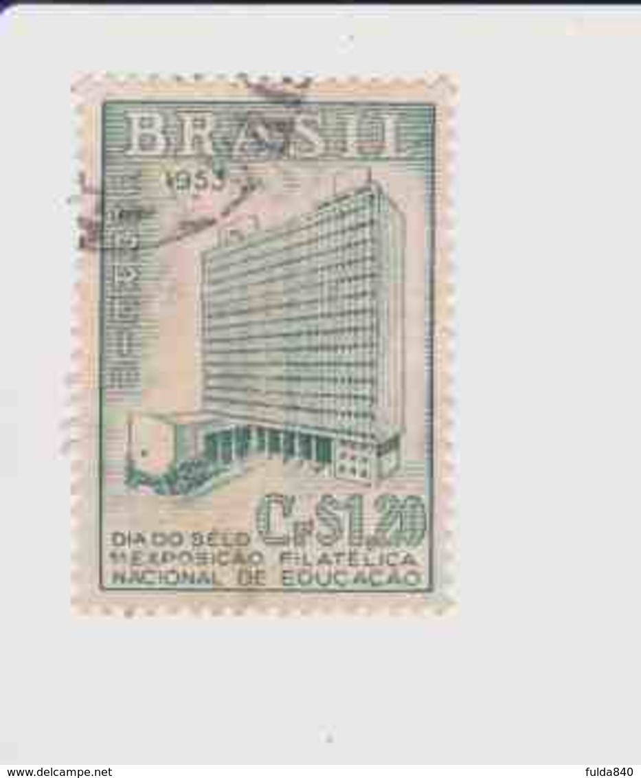 BRESIL.(Y&T) . 1955 - N°534   *Ministère De L'Education à Rio*   1,20cr. Obl. - Neufs