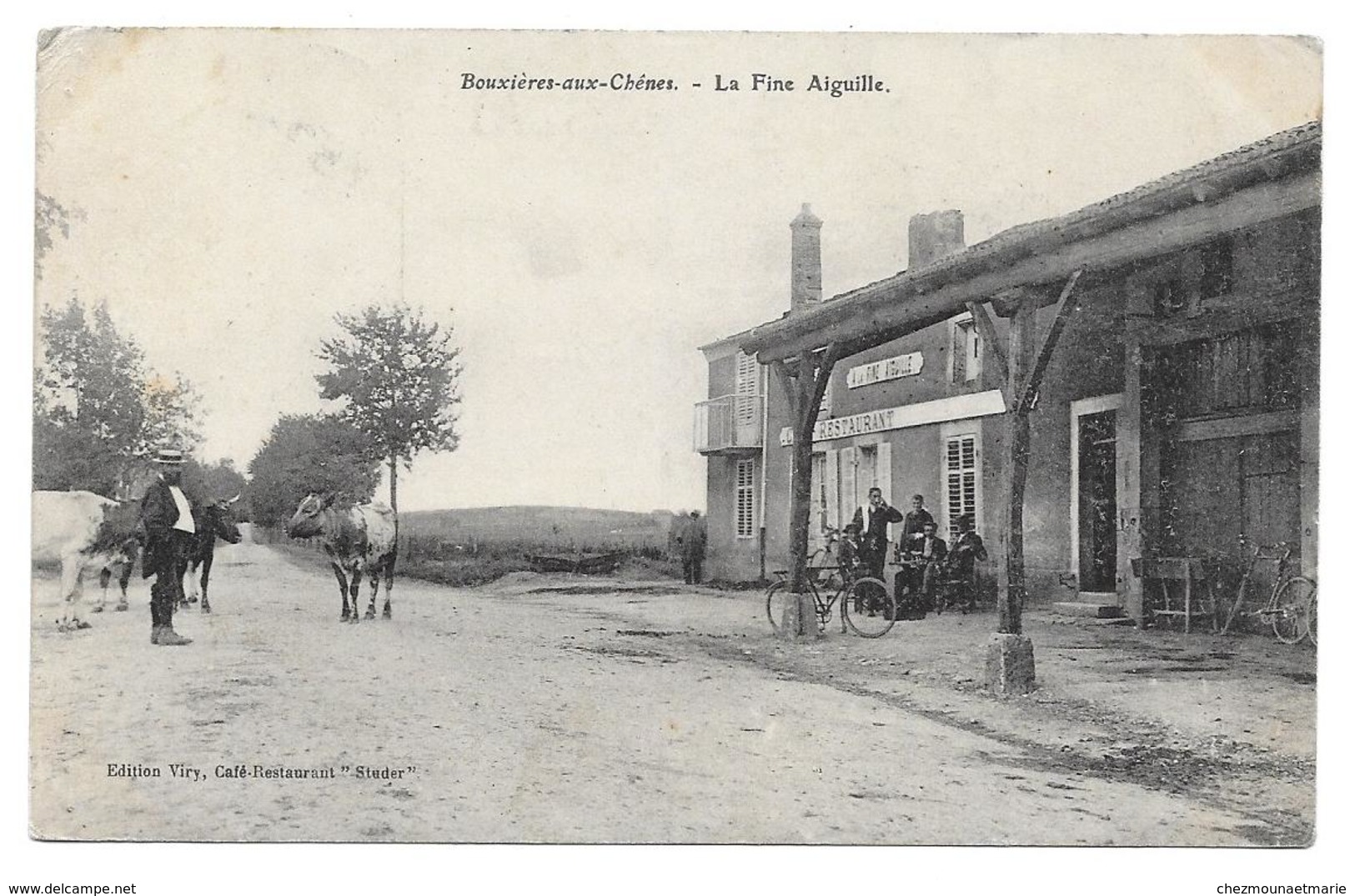 BOUXIERES AUX CHENES LA FINE AIGUILLE - MEURTHE ET MOSELLE -  3 E RAP HOEVILLE POUR MARGUERITTE PARIS - CPA - Otros & Sin Clasificación