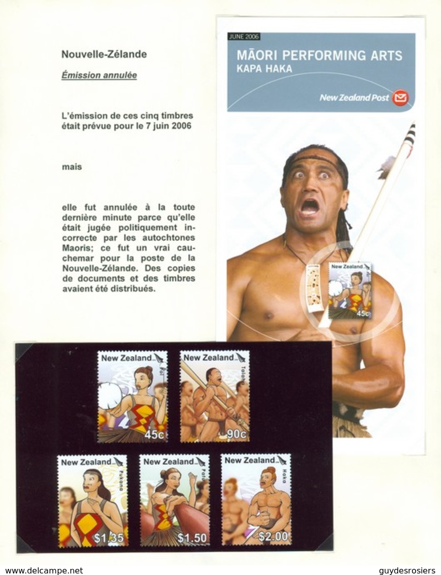 Maoris; Photo De Timbres Jamais émis / Of Never Issued Stamps. FRAIS De POSTE (7167) - Covers & Documents