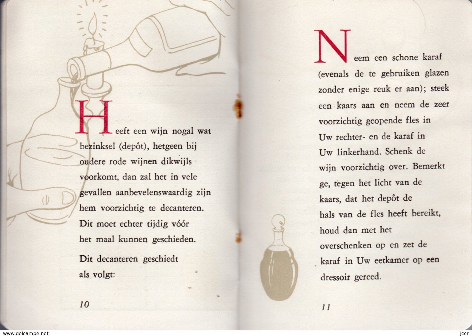 Wenken voor liefhebbers van de wijn (Astuces pour les amateurs de vin) - H. C. Wyers C.V. Dordrecht - vers 1955