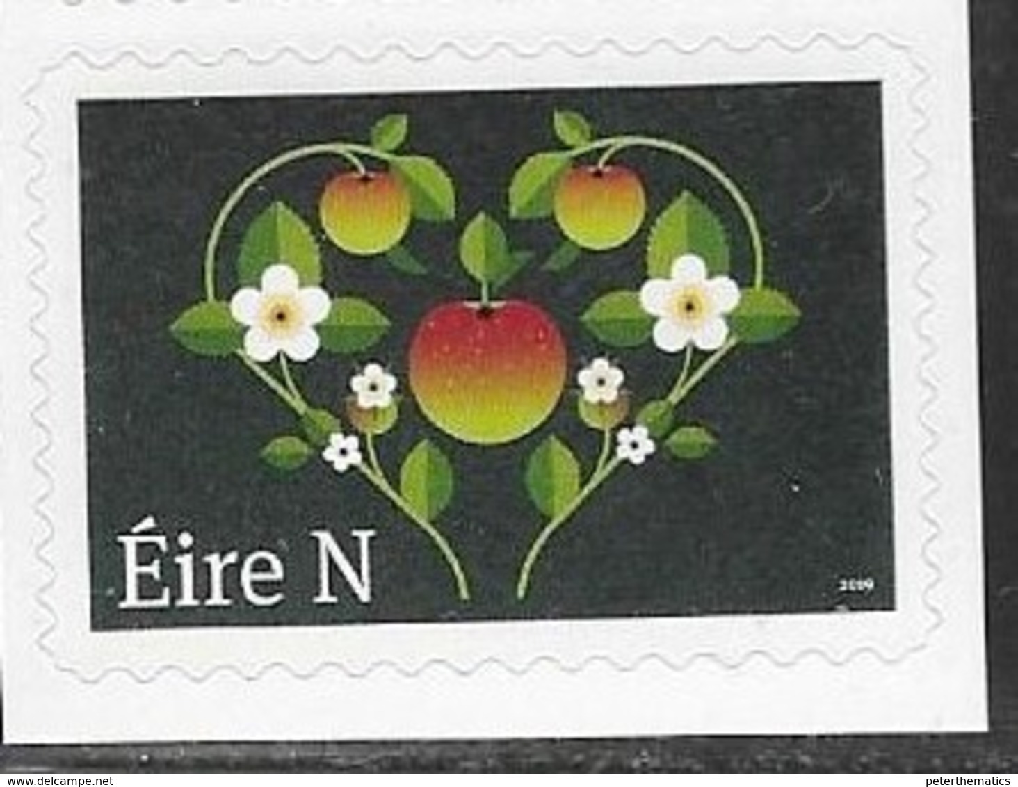 IRELAND, 2019, MNH, LOVE AND MARRIAGE, FRUIT, FLOWERS, 1v - Other & Unclassified