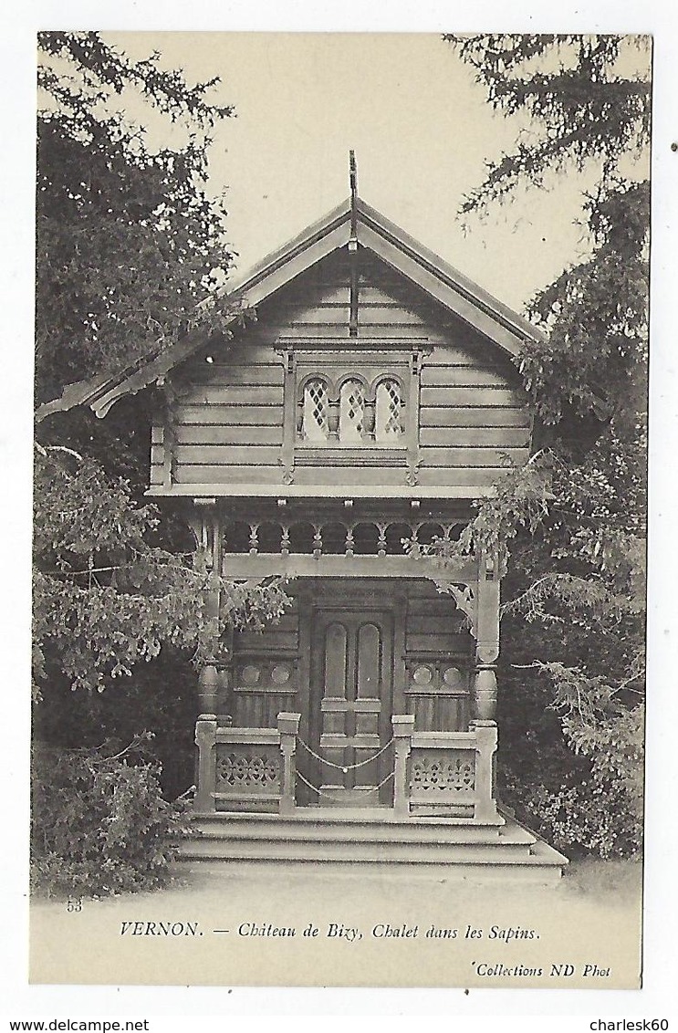 CPA 27 - Vernon - Château De Bizy - Chalet Dans Les Sapins - Vernon