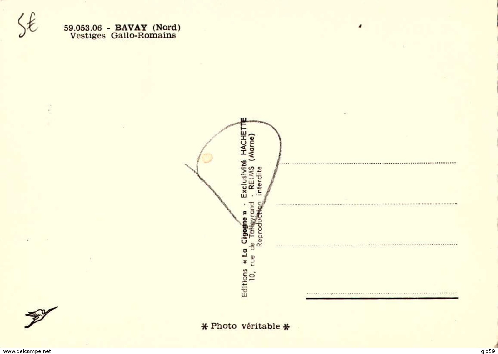 59] Nord > Bavay  :/LOT  816 - Bavay