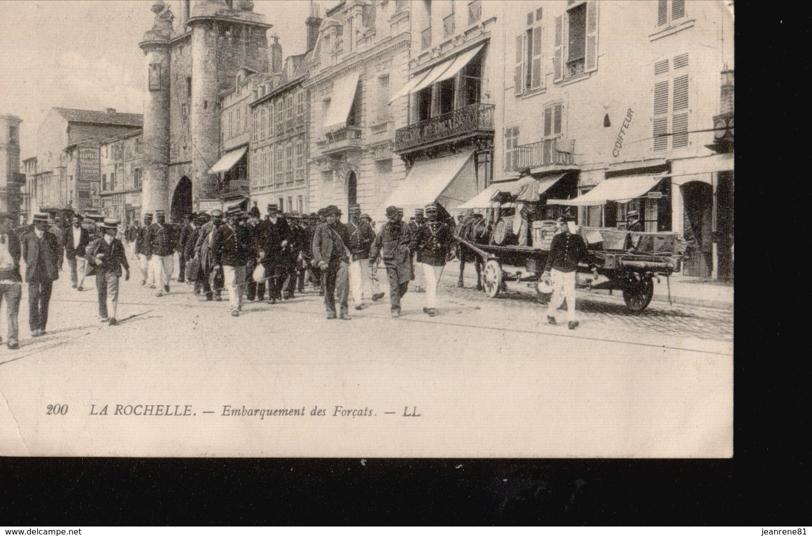 LAROCHELLE/023....EMBARQUEMENT DE FORCATS - La Rochelle