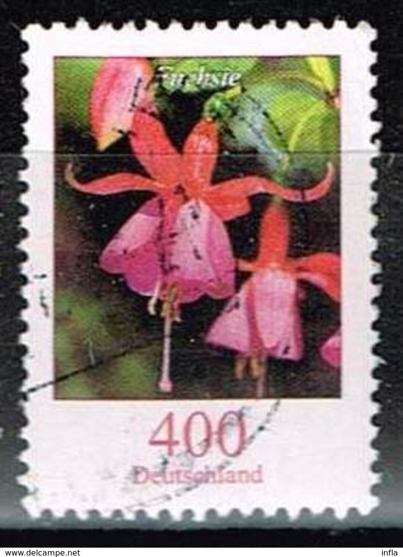 Bund 2015,Michel# 3190 O Blumen. Fuchsie - Used Stamps