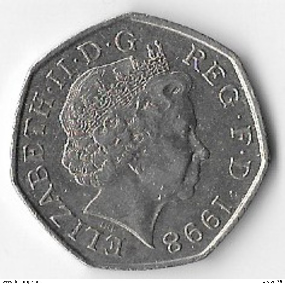 United Kingdom 1998 50p EU Commemorative [C391/1D] - 50 Pence