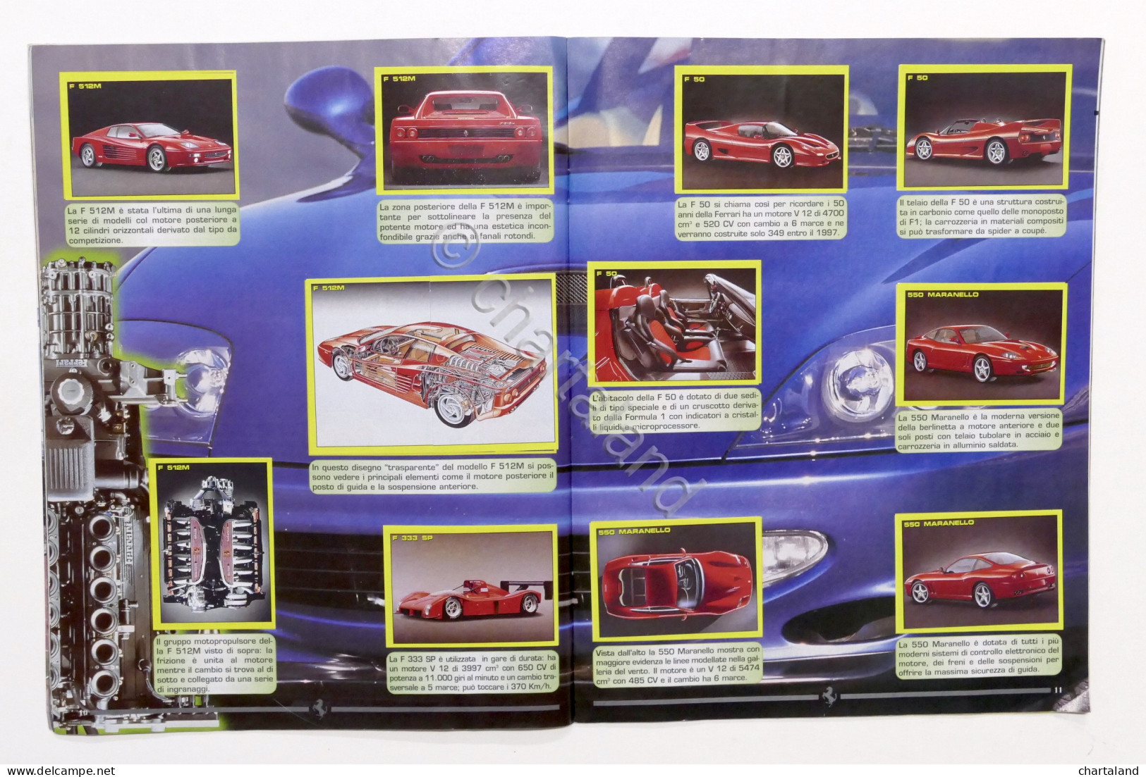 Album Figurine Panini - Ferrari Official Collection 1947 - 1997 - Completo - Altri & Non Classificati