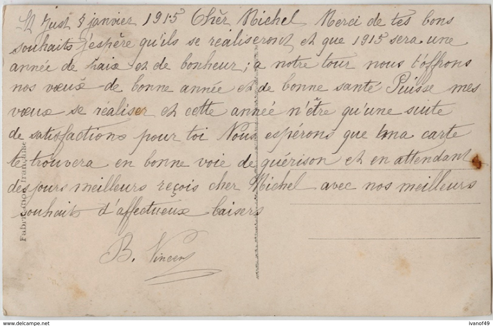 Patriotique - 2CPA - Pendant L'Assaut La Vision/L'angoisse - Infirmière - France Guerre 1914-1918 - Croix-Rouge