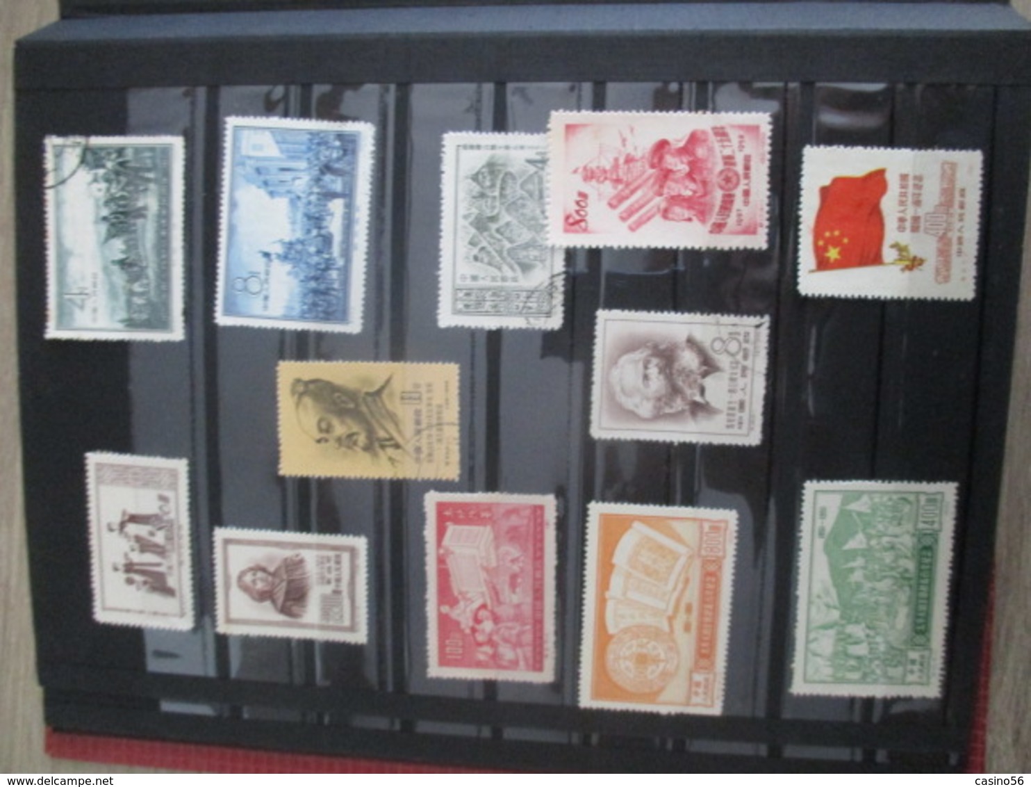 album de timbre chine china stamp neuf et oblitere