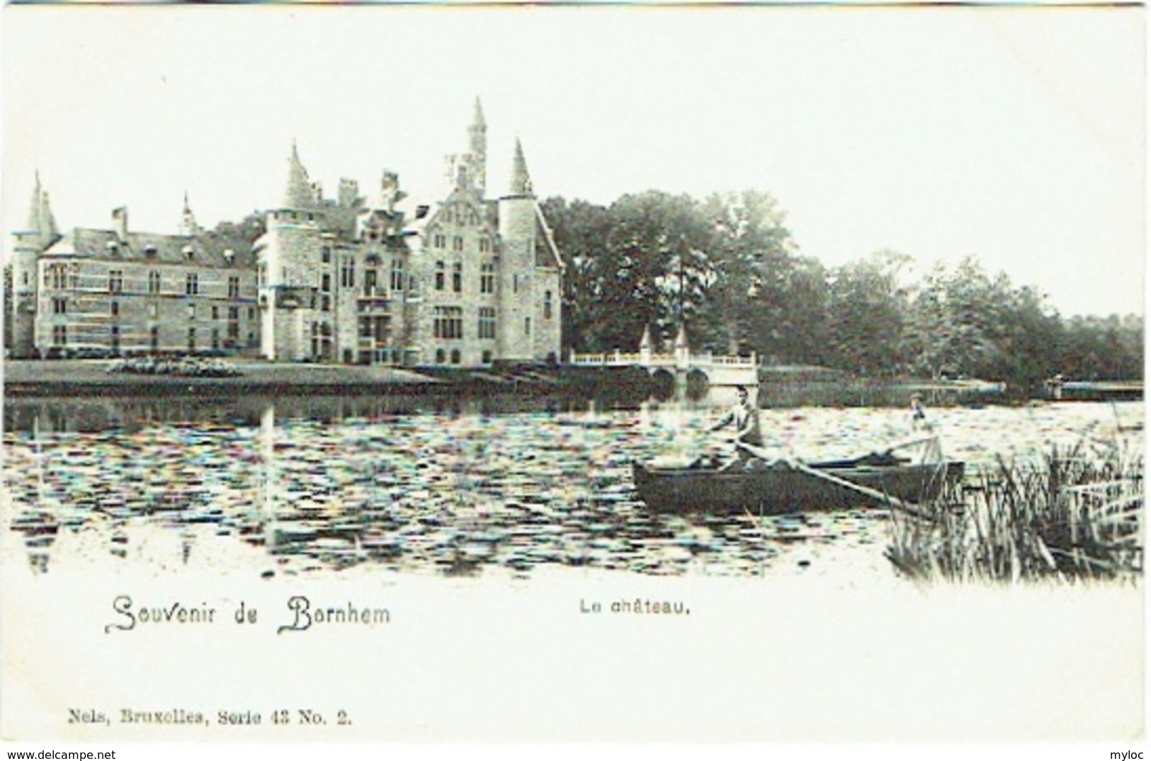 Bornem. Souvenir De Bornhem. Le Château. - Bornem