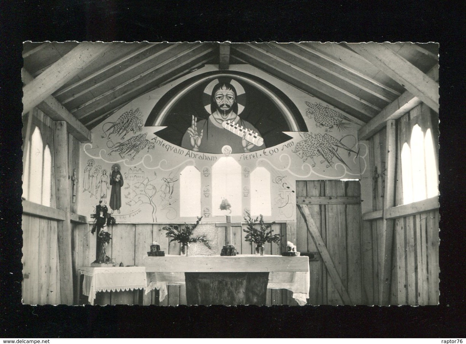 CPSM Neuve 68 Au VIEIL ARMAND Intérieur De La Chapelle Saint François - Autres & Non Classés