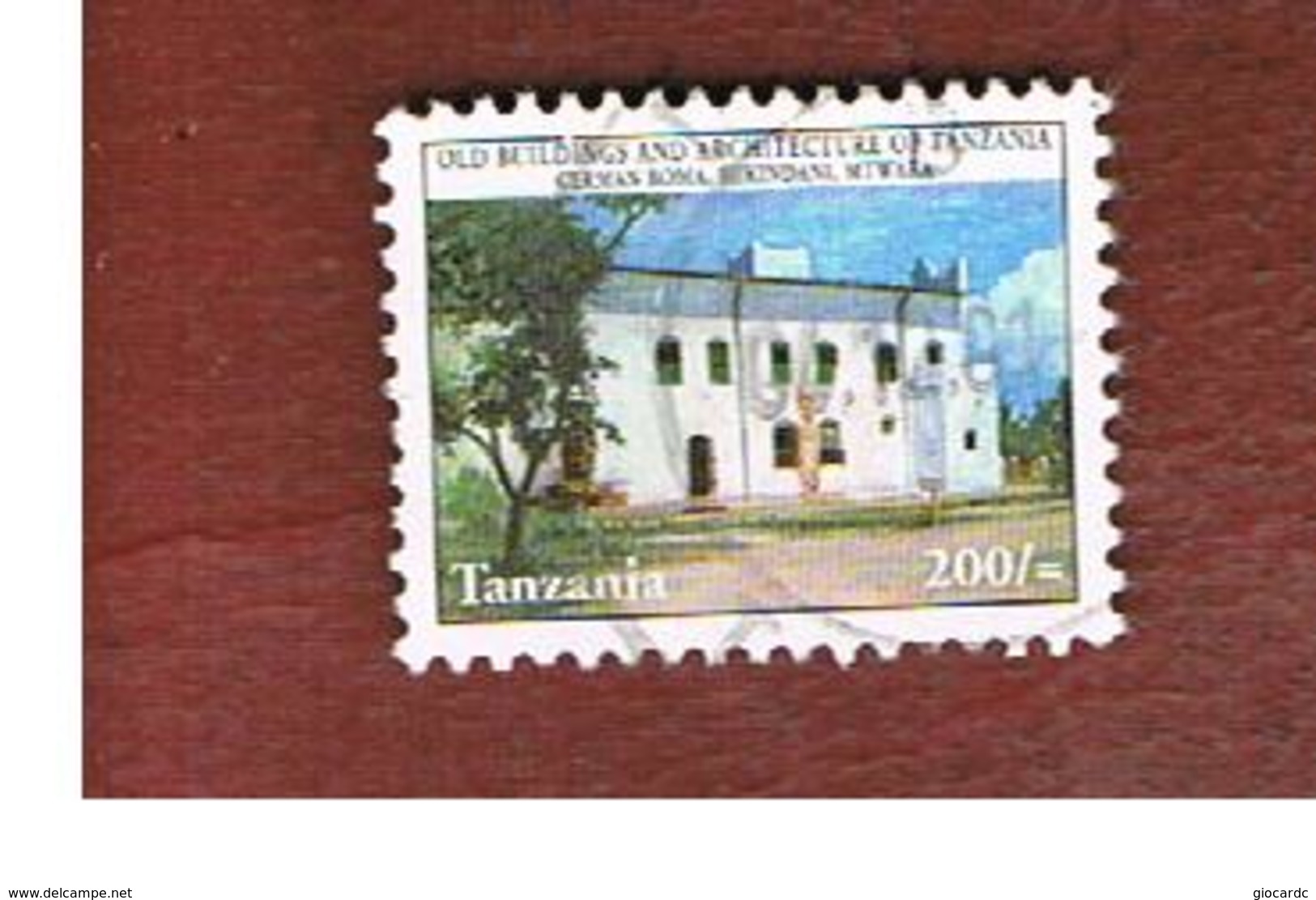TANZANIA  -  MI  4000  -    2000  GERMAN BOMA, MIKINDANI    - USED ° - Tanzania (1964-...)
