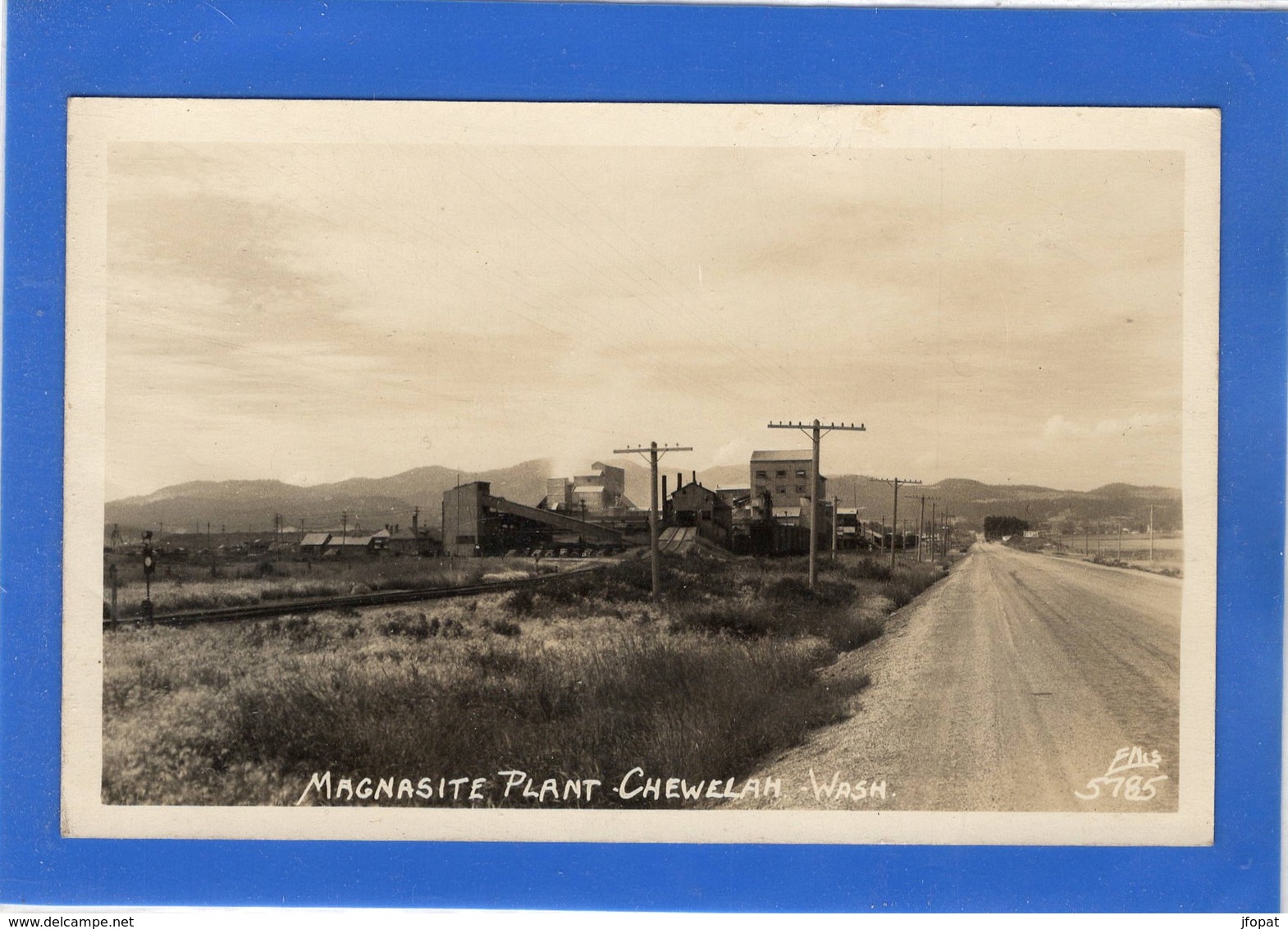 ETATS UNIS - CHEWELAH Magnasite Plant, Carte Photo (voir Descriptif) - Autres & Non Classés