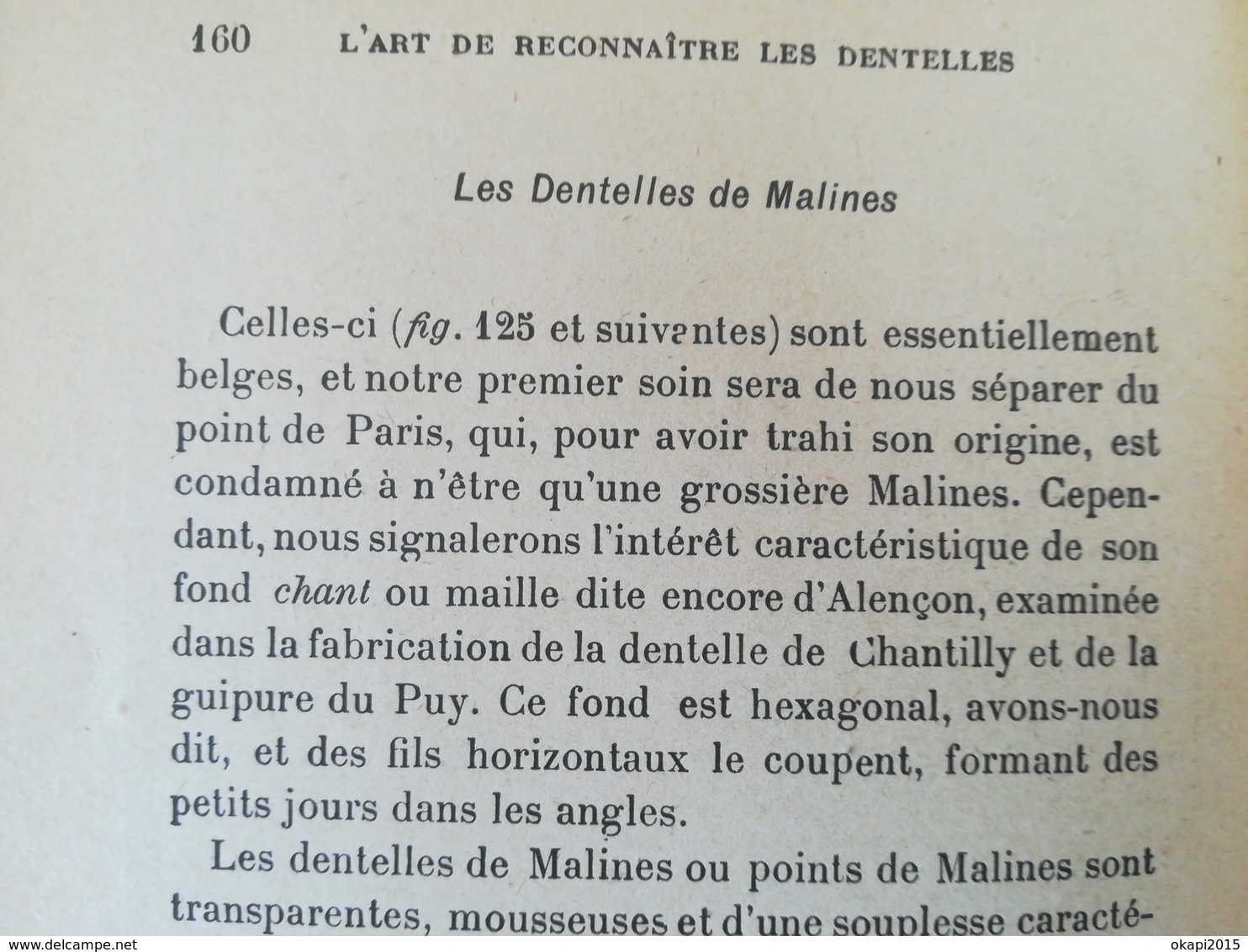 L ART DE RECONNAÎTRE LES DENTELLES VIEUX LIVRE ANNÉE 1924 PAR ÉMILE BAYARD ÉD. GRUND FRANCE