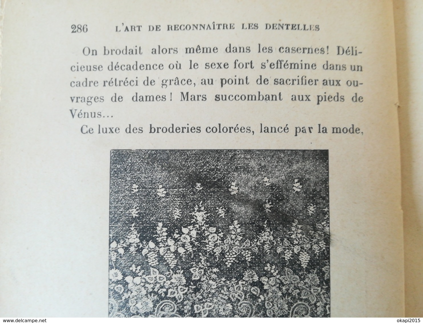 L ART DE RECONNAÎTRE LES DENTELLES VIEUX LIVRE ANNÉE 1924 PAR ÉMILE BAYARD ÉD. GRUND FRANCE