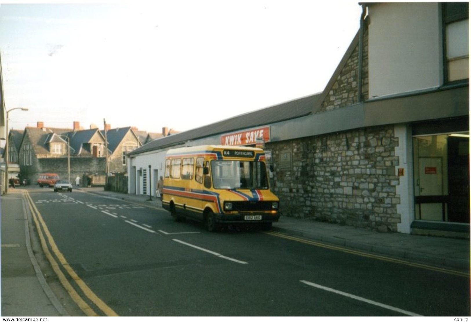 35mm ORIGINAL PHOTO BUS UK WALES BUSTLER PORTHCAWL K4 - F165 - Other & Unclassified