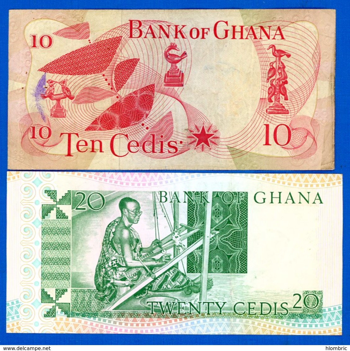 Ghana  2  Billets - Ghana