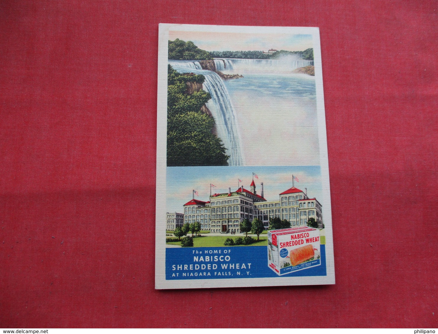 Nabisco Shredded Wheat  Niagara Falls Ny        -ref    3573 - Publicité