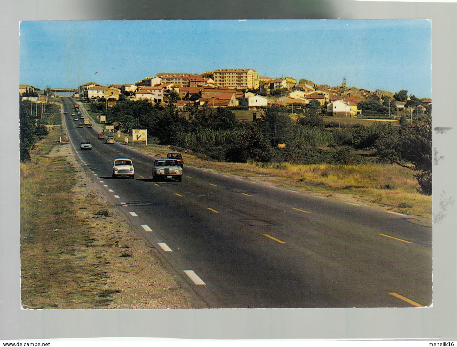 CP - 83 - Puget-sur-Argens  -  Vue D'ensemble Et Nationale 7 - Autres & Non Classés