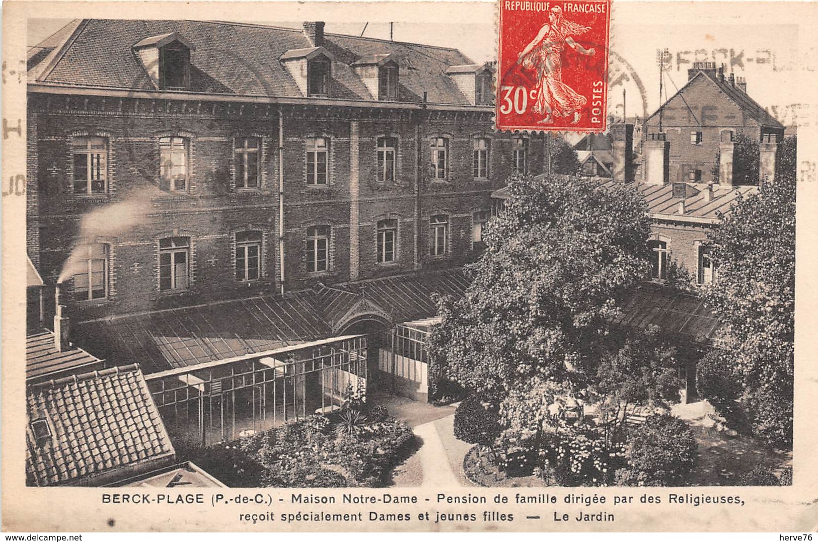 BERCK PLAGE - Maison Notre-Dame - Pension De Famille - Le Jardin - Berck